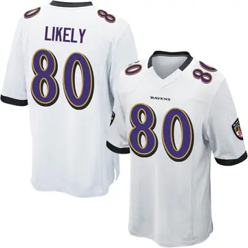 Top-selling Item] Baltimore Ravens Isaiah Likely 80 White Vapor Limited 3D  Unisex Jersey