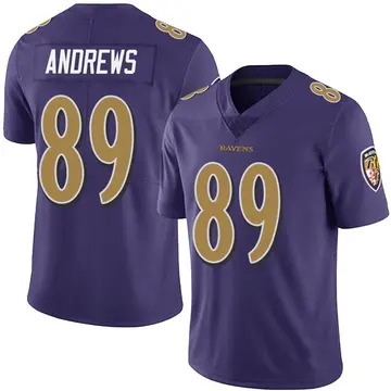 Mark Andrews Baltimore Ravens Youth Legend Purple Color Rush T-Shirt