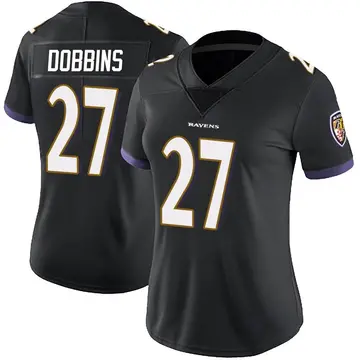 Women's Nike J.K. Dobbins Black Baltimore Ravens Game Jersey