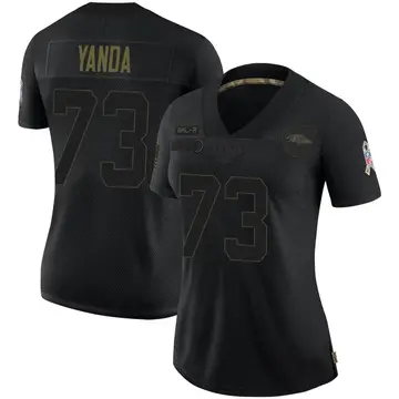 Marshal Yanda Baltimore Ravens Youth Legend Purple Color Rush T-Shirt