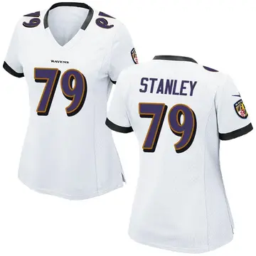 Men's Baltimore Ravens Ronnie Stanley Nike Purple Game Jersey